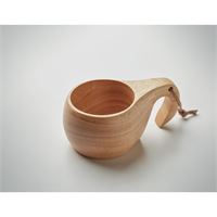 TAZZA DA ESTERNO IN QUERCIA PIENA CON CORDINO